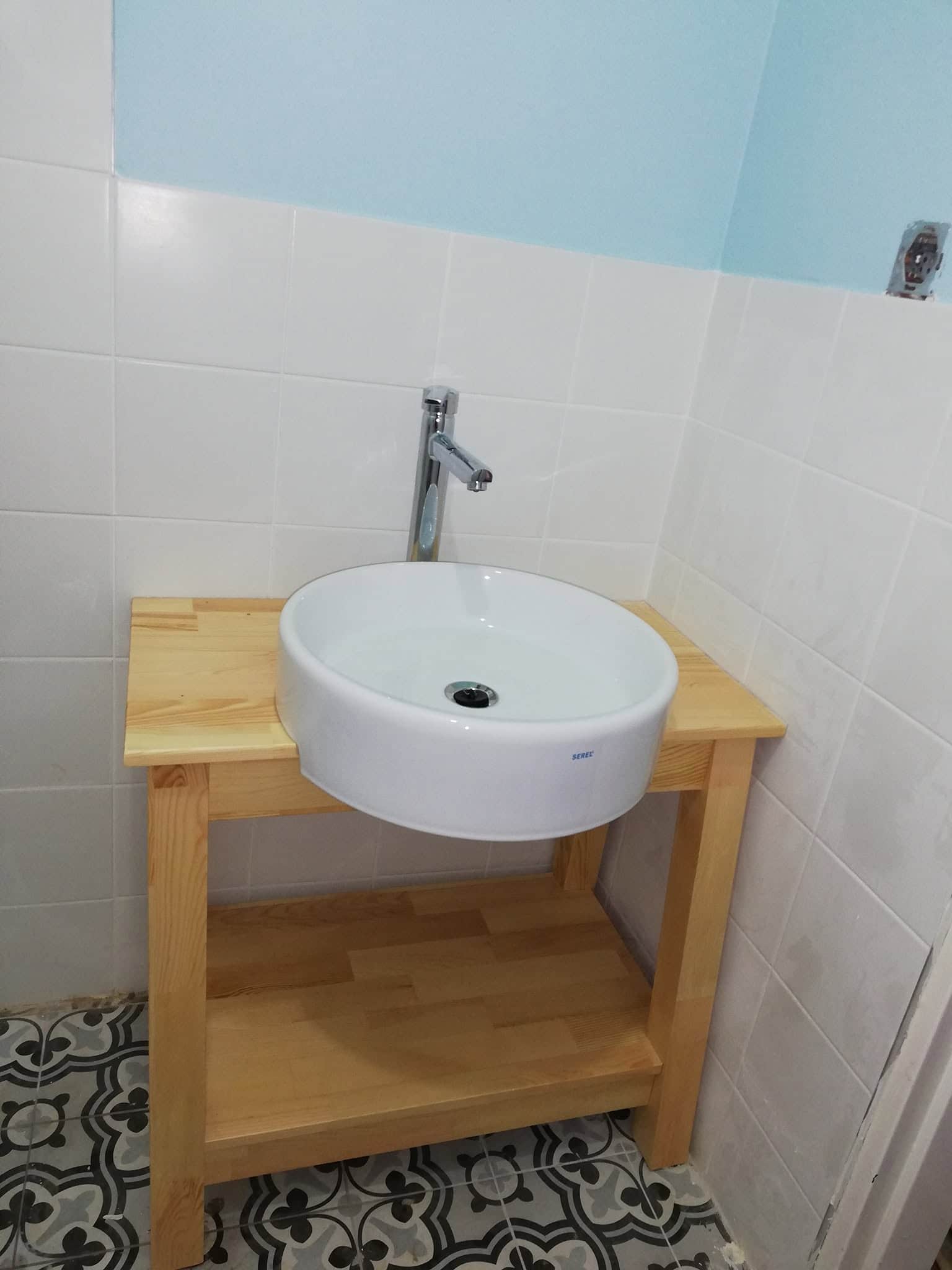Lavabo ve Batarya Montajı servis hazırlığı