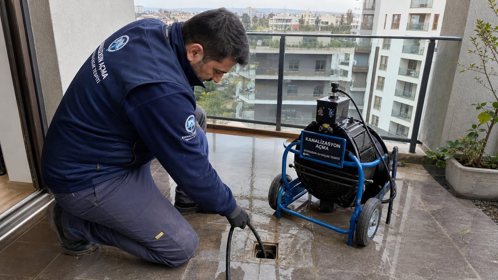 Balkon Gideri Açma kontrol aşaması