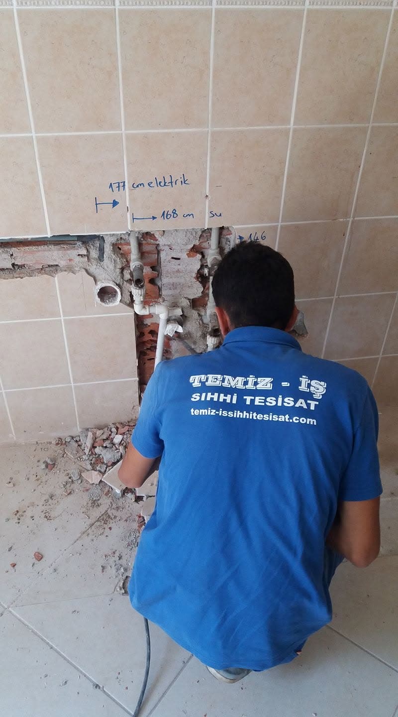 Su tesisatı kontrolü