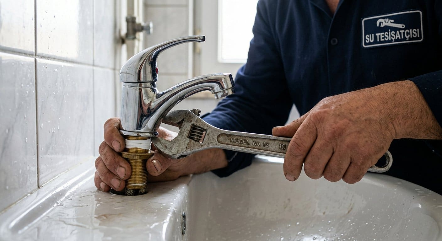 Banyo Su Tesisatı kontrol aşaması
