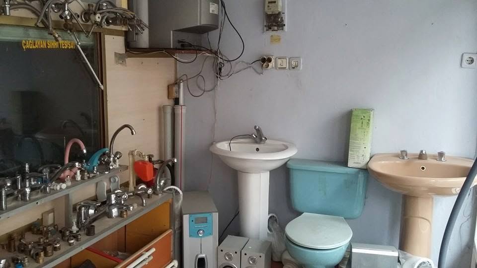 Banyo tesisatı uygulaması