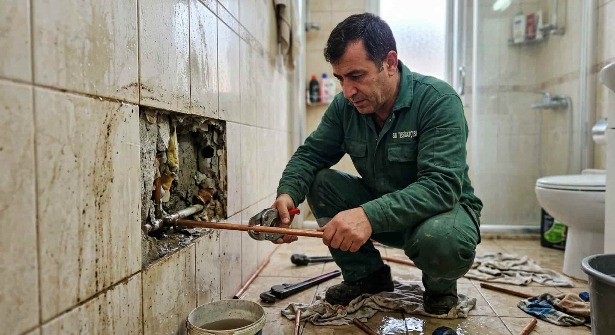 Acil Su Tesisat Servisi servis hazırlığı